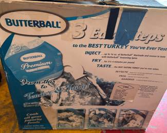 BUTTERBALL turkey fryer, used
