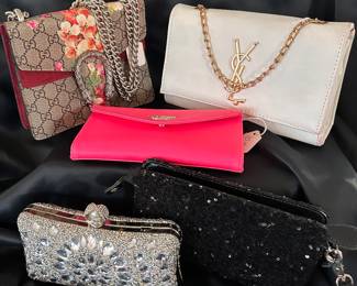 purses, these YSL and GUCCI purses are very good knock offs