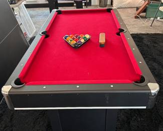 kid's size pool table