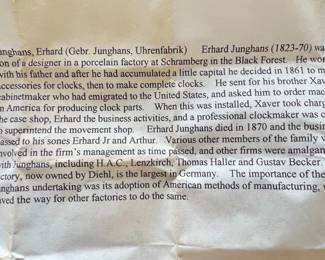 Junghans German Walnut Cased Mantel Clock