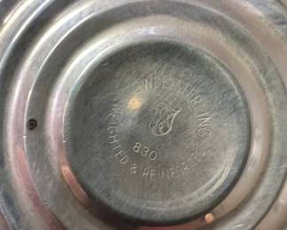 Towle Sterling Weighted Candlesticks Pair