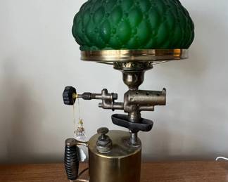 Victorian Style Blow Torch Lamp
