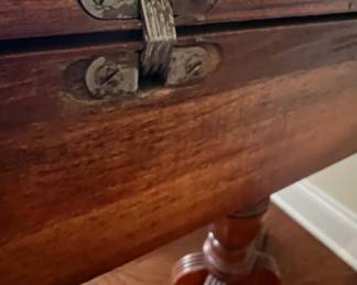 Mahogany TiltTop Game Table set of 2