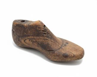 Vintage Wooden Cobblers Shoe Last