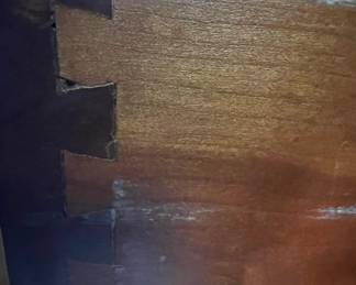 Cherry Wood Corner Cabinet Hutch McMahan Furniture Company Campbellsville, Ky