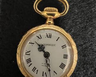 Paul Dominique Jewels Incabloc Ladies Pendant Watch