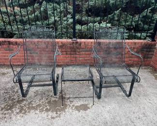 Wrought Iron Patio Set