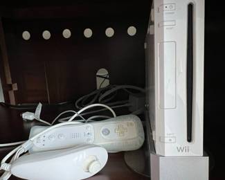 Nintendo Wii Console with Controllers