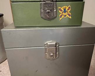 Vintage Metal Boxes