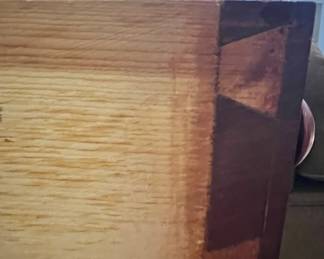 Pair of Sheraton Style Cherry One Drawer Stand