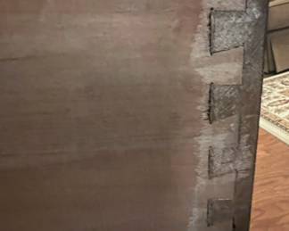 Antique Tiger Oak Washstand with Mirror Support