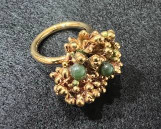 Vintage Gold Tone Ring