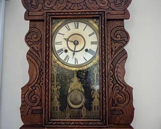 Gingerbread Mantel Clock