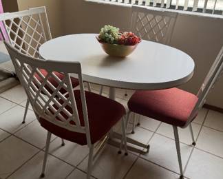 Kitchen table with four chairs