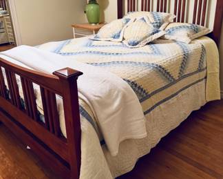 Wonderful quilt bedding perfect wood bed frame for 