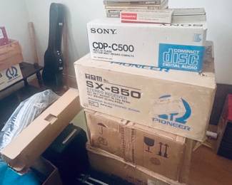 Guitar not included all stereo equipment for sale  