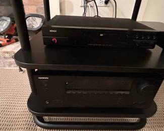 Denon DVD DVD Player and Onkyo TXSR AV Receiver