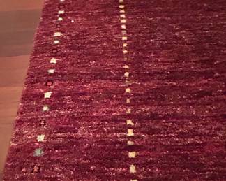 HandKnotted Wool Gabbeh Runner Rug second image