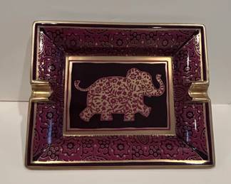Herms Chasse en Inde Ashtray or Trinket Dish