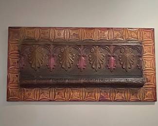 Antique Embossed Tin Ceiling Tile Panel