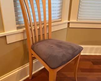 Skovby Light Wood Dining Table and Chairs Set second image