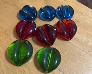 Pukeberg Knife Rests | Set of 6 Pieces in the Original Box | Sweden Glass Art by Göran Wärff | Scandinavian Modern