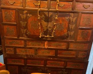 Japanese tansu cabinet