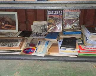 6106  Santa Fe Railroad Memorabilia 