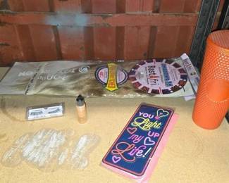 6050  Starbucks Tumbler, False Eyelashes  More 