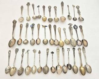 1010  Sterling Silver Sugar Spoons Collection 