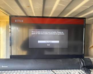 2902  Vizio 32 Smart TV, With Wohome 2.1 CH Soundbar 