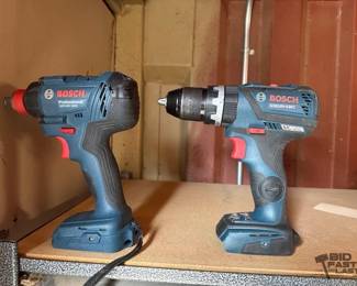 6000  Bosch Drill And 12 Impact Gun 