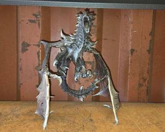 6066  Elder Scrolls Skyrim Dragon Figurine 