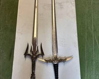 6016  2 Unsharpened Swords 