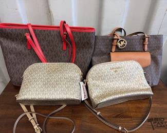 8046  4 Michael Kors Purses 