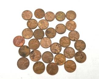 1526  U.S. Wheat Pennies 