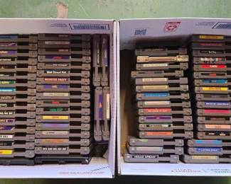 6118  Vintage Nintendo Game Cartridges 