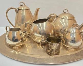 998  Sterling Silver Coffee Tea Set 