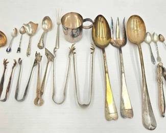 1004  Sterling Silver Utensils 