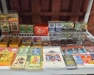 6518  Football Trading Cards 