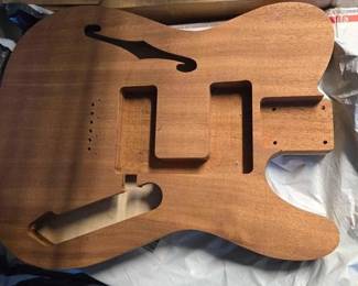 4034  Unfinished Guitar Body 