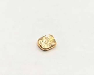710  14k Gold Tooth Cap, 1.3g 