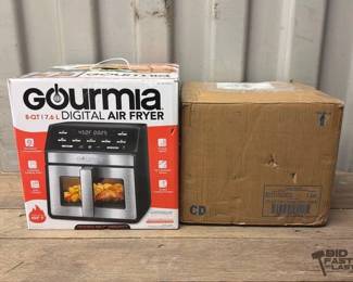 7528  Tramontina Dutch Oven Set and Gourmia Digital Air Fryer 