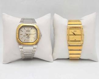 1156  2 Seiko Wristwatches 