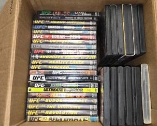 4522  35 UFC DVDs 