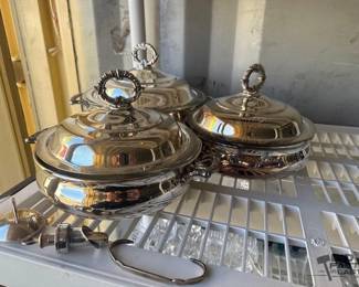 2904  Rogers Silver Plated Serving Dishes 