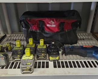 8104  Ryobi Power Tools  Huskey Tool Bag 
