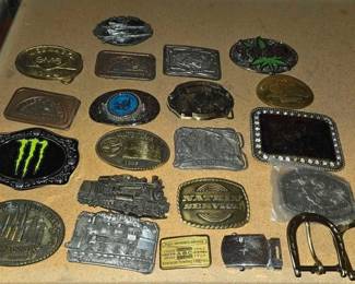 6102  Belt Buckle Collection 