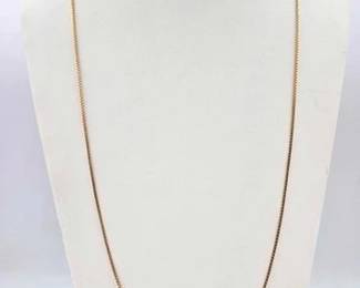 702  14k Gold Chain, 9.5g 