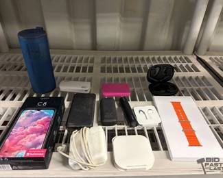 8060  Cloud Mobile C8 Smartphone, Bluetooth Speaker, Altec Lansing Ear Buds 